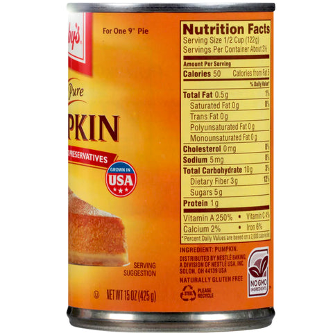 Libby's 100% Pure Pumpkin Puree - 15 oz.