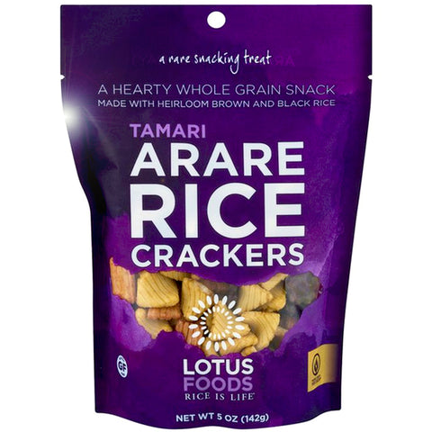 Lotus Foods Tamari Arare Rice Crackers