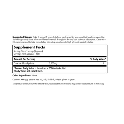 MRM Nutrition Creatine Monohydrate 500 G