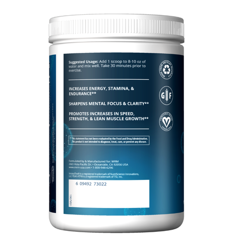 MRM Nutrition Driven Pre-Workout Boost Mixed Berries 350 G