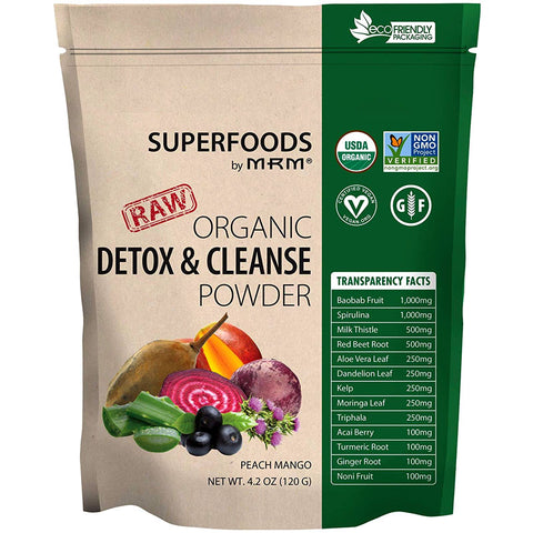 MRM Superfoods Organic Detox & Cleanse Powder - 4.2 oz.