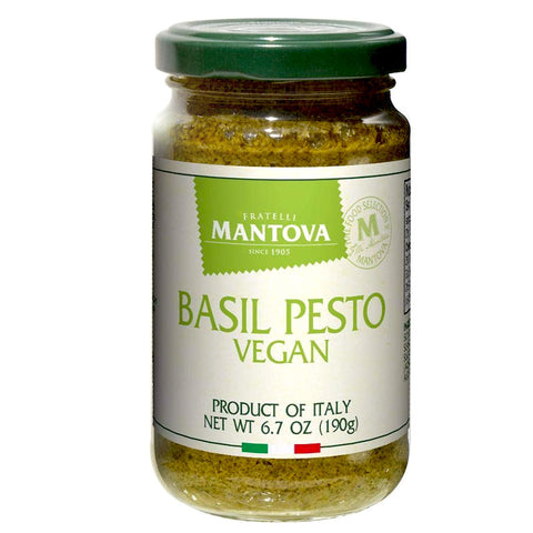 Mantova Vegan Basil Pesto - 6.5 oz