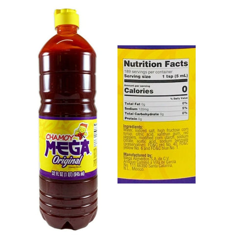 Mega Chamoy Sauce Original - 32 oz.
