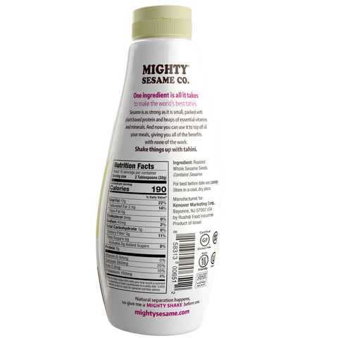 Mighty Sesame Co. Organic Tahini - 10.9 oz.