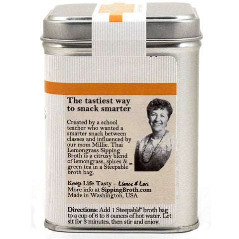 Millie's Thai Lemongrass Vegetable Sipping Broth - 12 ct.