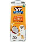 Mooala Organic Plant-Based Oat Milk Unsweetened Coconut - 33.8 fl oz | Vegan Black Market