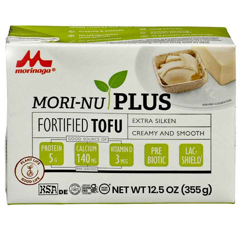 Morinaga Mori-Nu Plus Fortified Tofu Extra Silken - 12.5 oz. | Vegan Black Market