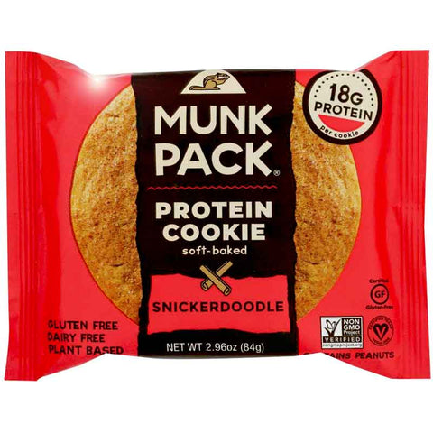 Munk Pack Snickerdoodle Protein Cookie - 2.96 oz | Vegan BlacK Market