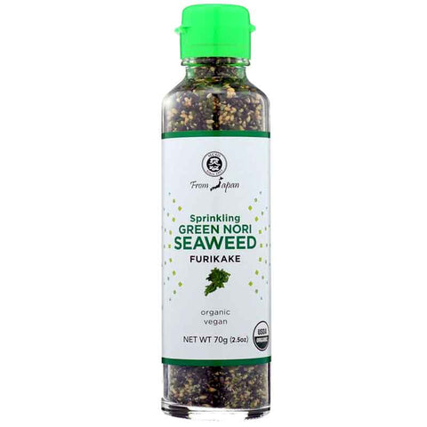 Muso From Japan Organic Green Nori Seaweed Furikake - 2.5 oz | Vegan Black Market
