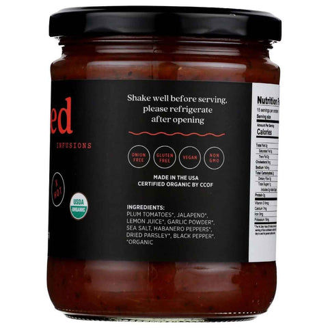 Naked Infusions Signature Extra Hot Salsa - 16 oz.