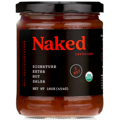 Naked Infusions Signature Extra Hot Salsa - 16 oz.
