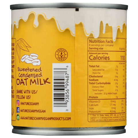 Nature's Charm Sweetened Condensed Oat Milk - 11.25 oz.