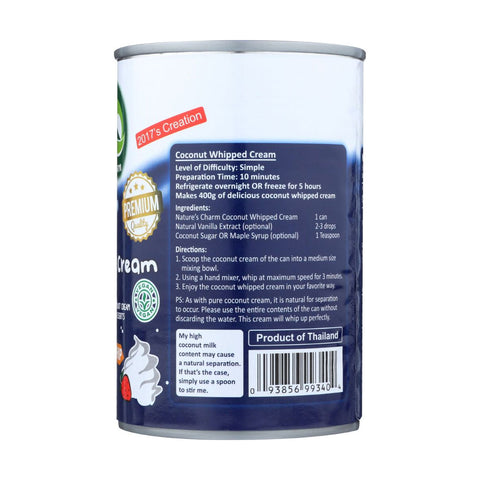 Nature's Charm Coconut Whipping Cream - 15 oz