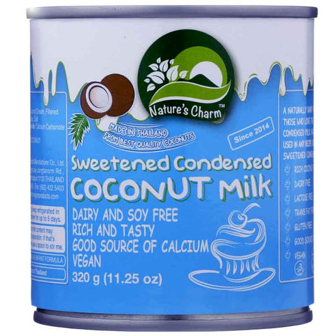 coconut condensed milk |  sweetened condensed coconut milk |  vegan condensed milk Natures Charm