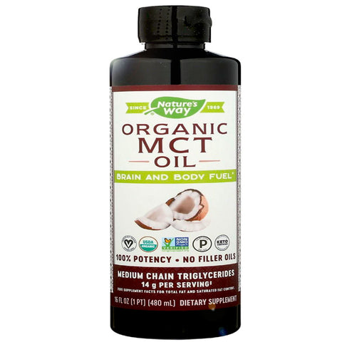 Nature's Way Organic MCT Oil - 16 fl oz