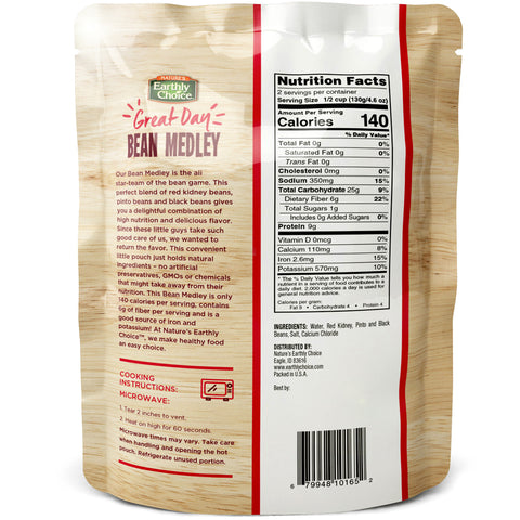 Nature's Earthly Choice Bean Medley - 10 oz.