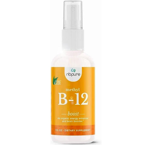 NB Pure Organic Methyl B-12 Spray - 1 fl oz.