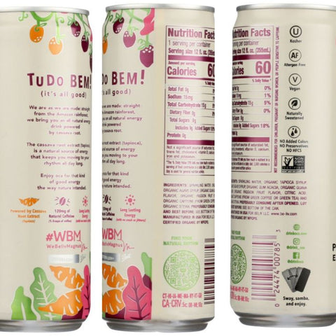 OCA Plant Based Energy Drink Guava Passion Fruit - 12 fl. oz.
