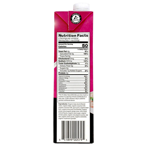 Ocean's Halo Thai Coconut Broth - 32 Fl oz.