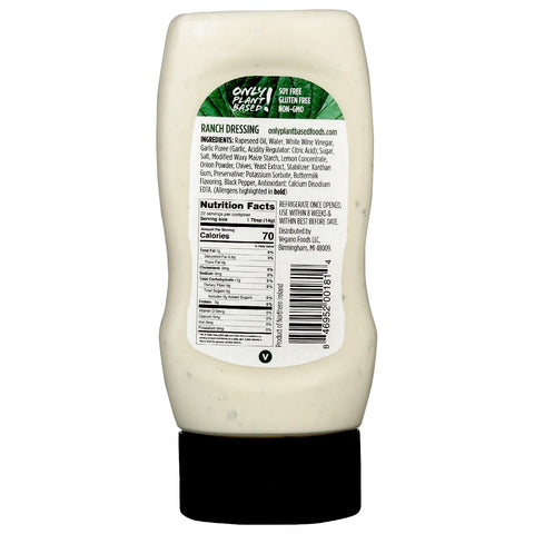 Only Plant Based! Vegan Ranch Dressing - 11 fl oz.