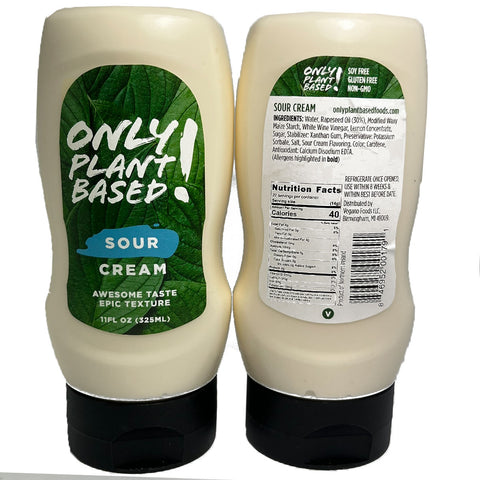 Only Plant Based! Vegan Sour Cream - 11 fl oz.