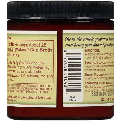 Orrington Farms Vegan Broth Base and Seasoning - 6 oz.