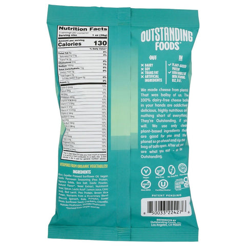 Outstanding Foods Garlic Parmesan Cheese Balls - 3 oz .