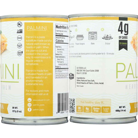 Palmini Hearts of Palm Lasagna Sheets- 14 oz.