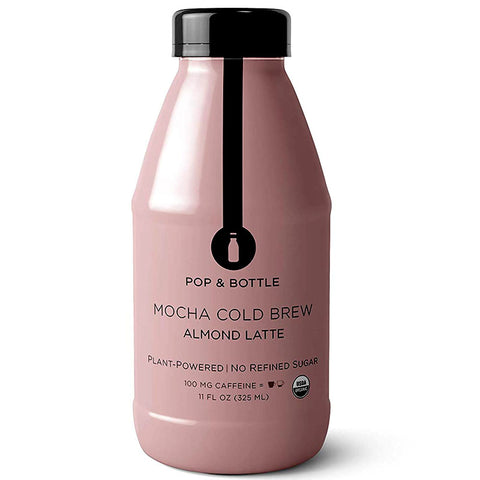 Pop & Bottle Mocha Cold Brew Almond Latte - 11 fl oz.