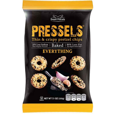 Pressels Baked Everything Thin & Crispy Pretzel Chips - 7.1 oz.