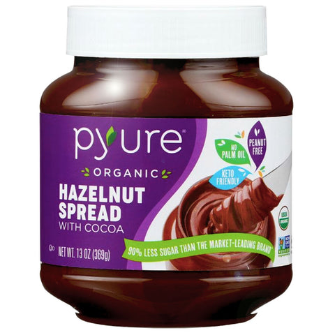 organic Pyure Hazelnut Spread With Cocoa