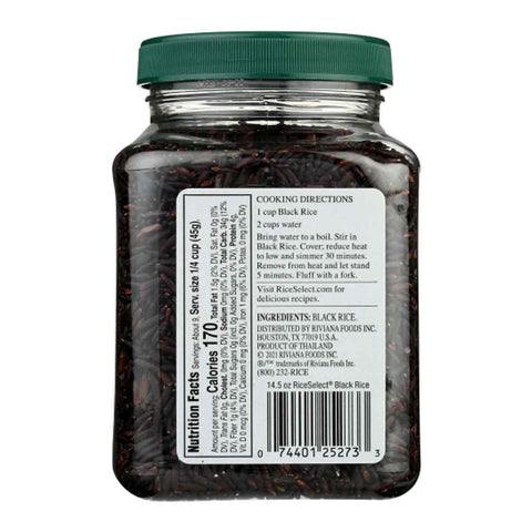 Riceselect Heriloom Premium Black Rice - 14.5 oz.