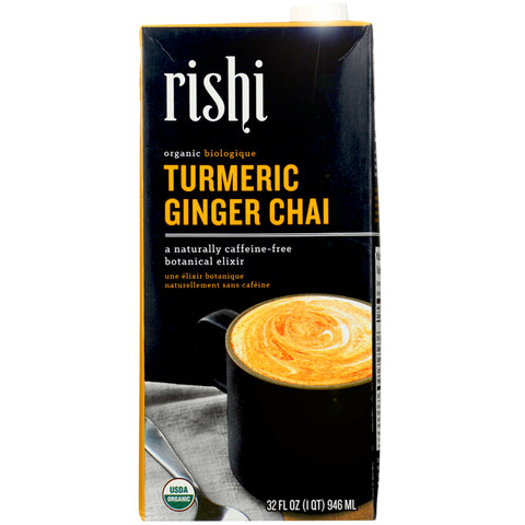 Rishi Organic Turmeric Ginger Chai Concentrate - 32 oz. | Rishi | Vegan Black Market