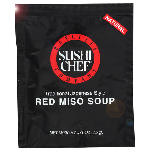 Sushi Chef Traditional Japanese Style Red Miso Soup - 0.53 oz | Vegan Black Market
