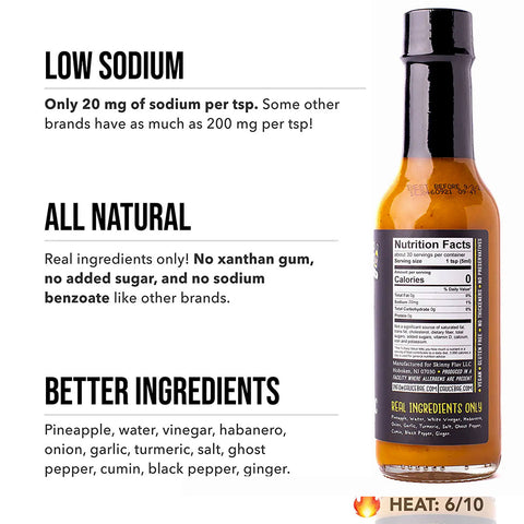 Sauce Bae Hotter Habanero With Turmeric Hot Sauce - 5 fl oz.