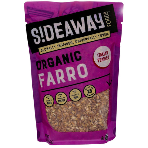 Sideaway Foods Italian Pearled Organic Farro - 16 oz.