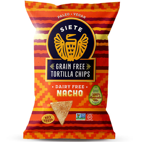 Grain Free Tortilla Chips Dairy Free Nacho - 5 oz