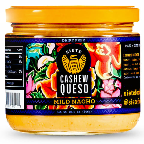 Siete Mild Nacho Cashew Queso Dip - 10.8 oz.