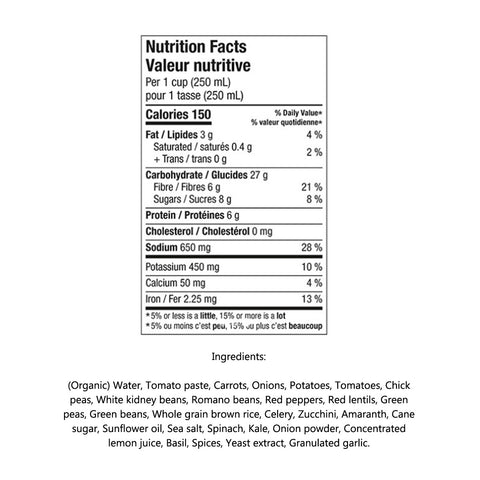 Sprague Organic Tuscany Style Minestrone - 15 oz.