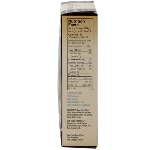 Sweet Earth Traditional Seitan Slices- 8 oz.