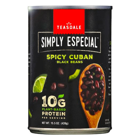 Teasdale Simply Especial Spicy Cuban Black Beans - 15.5 oz