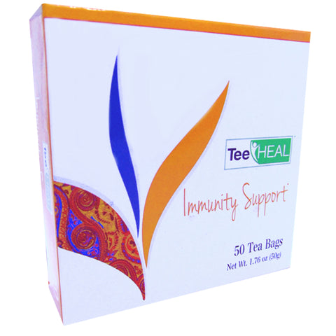 Tee Heal Immunity Support Tea with Green Tea, Lemon Grass and Echinacea