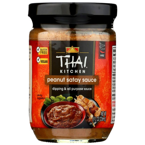 Thai Kitchen Satay Sauce | Thai Satay | Peanut Satay Sauce | Satay Thai  | Thai Kitchen Peanut Satay Sauce - 8 oz.