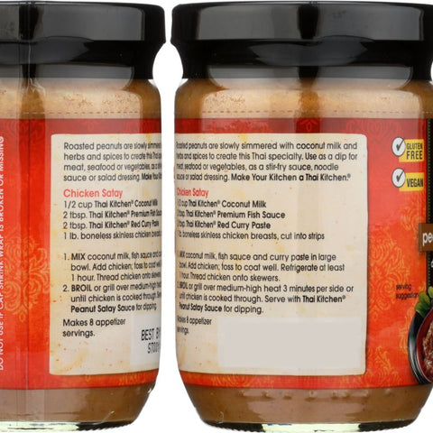 Thai Kitchen Peanut Satay Sauce - 8 oz.