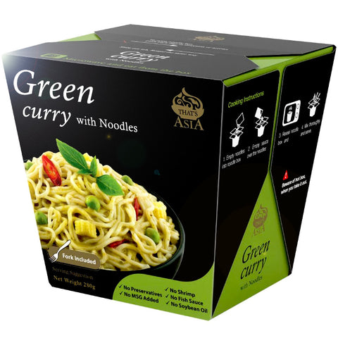 That's Asia Green Curry with Noodles
