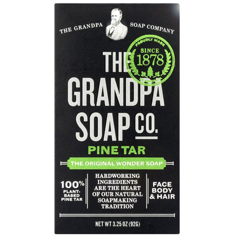 The Grandpa Soap Co. Pine Tar - 3.25 oz. | Vegan Black Market
