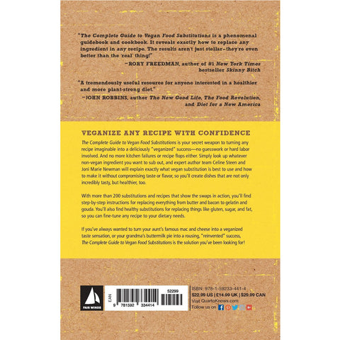 The Complete Guide to Vegan Food Substitutions Book