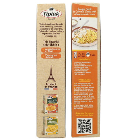Tipiak French Harvest Roasted Garlic & Olive Oil - 5.1 oz