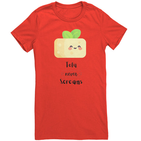 Tofu Never Screams Women's Tee