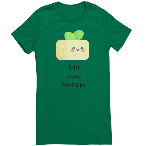 Tofu Never Screams Women's Tee
